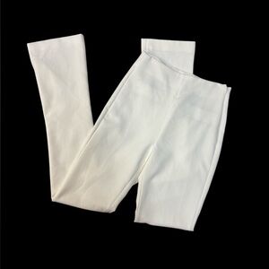 Zara high waisted slacks split hem boot cut dress pants small